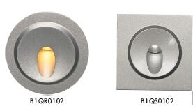 3W สีเดียว / RGB / RGBW ไฟ LED ขั้นบันไดแบบกลม, ไฟขั้นบันไดในร่มหรือกลางแจ้ง 0